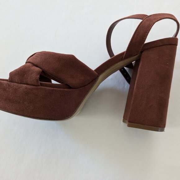 a new day Riah Brown Platform Sandals - Picture 2 of 8